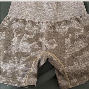 Camo workout shorts